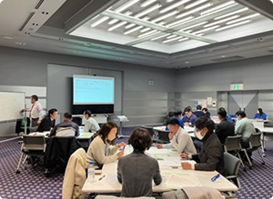 展示会出展セミナーの様子