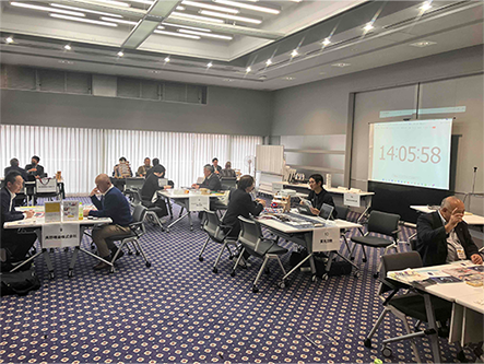 展示会出展セミナーの様子